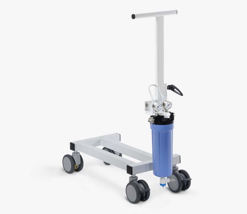 Soporte móvil S con prefiltro simple de Fresenius Medical Care 